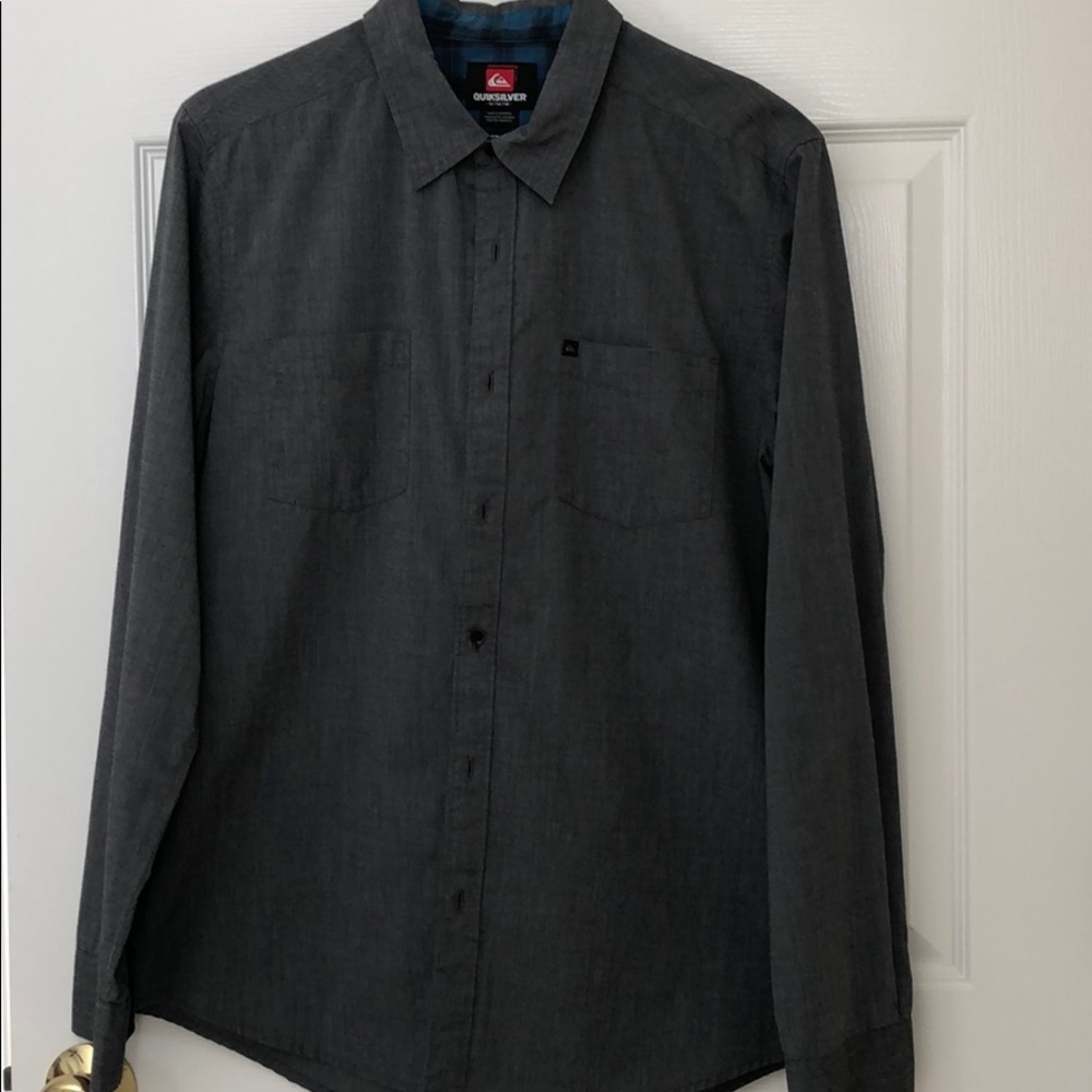 Quiksilver Men’s long sleeve button-up shirt